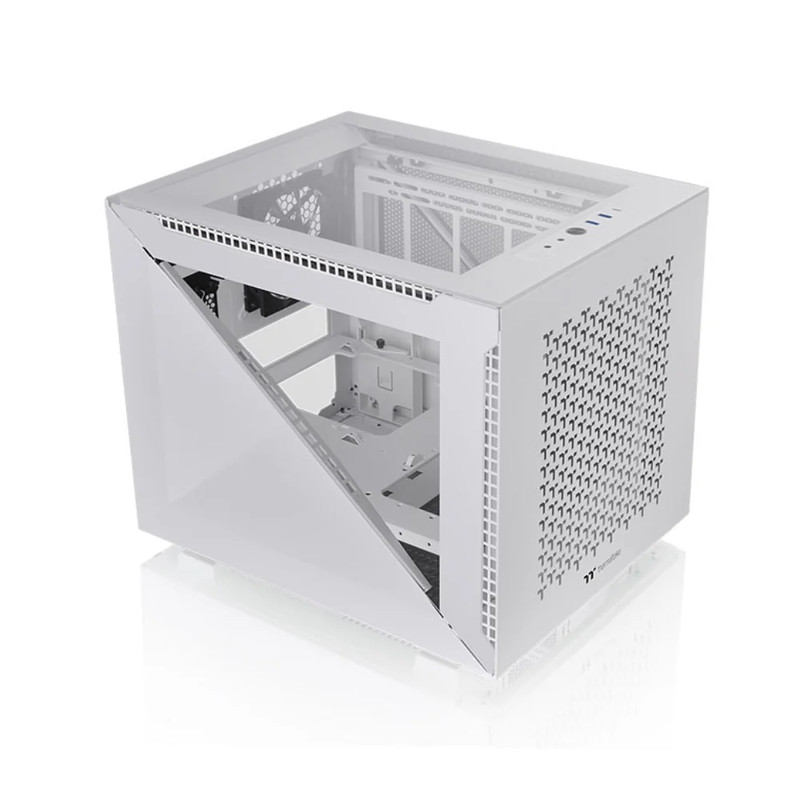 Thermaltake Divider 200 TG Air Snow Micro Chassis - White - صندوق